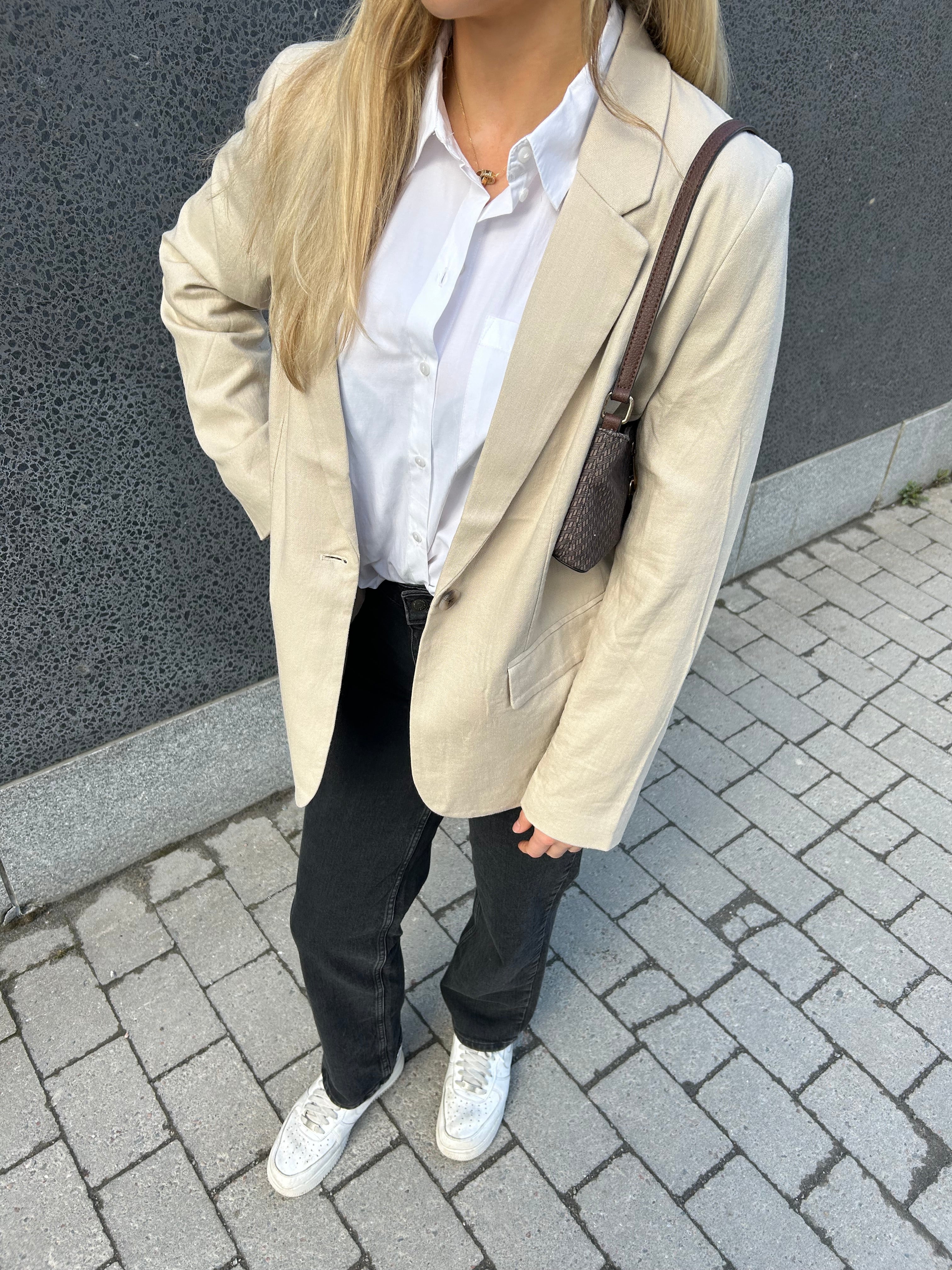 VIJOLANDA Blazer - Feather Gray